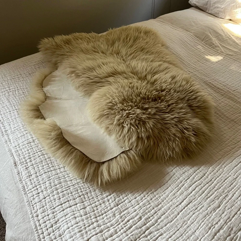 Natural Sheep Skin Rug - Picture 5 of 5